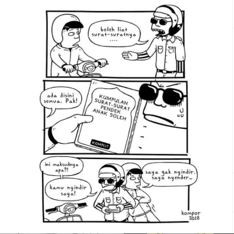 Deretan Ilustrasi komik kocak ala komikkimpor ini bikin ngakak